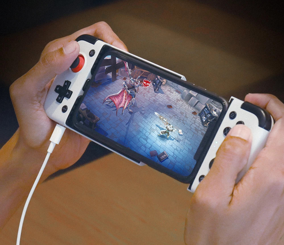 Геймпад GameSir X2 Gray Type-C для Android с нулевой задержкой и поддержкой облачного гейминга